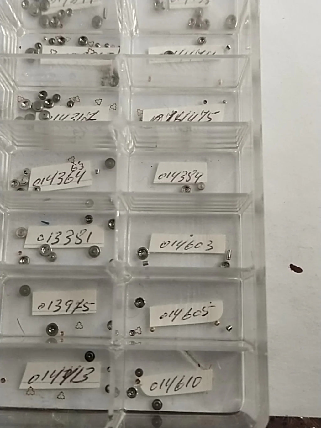 Original Seiko Diashock/ Lower / Cap /Spring/ part . 014 ..... Choose from the