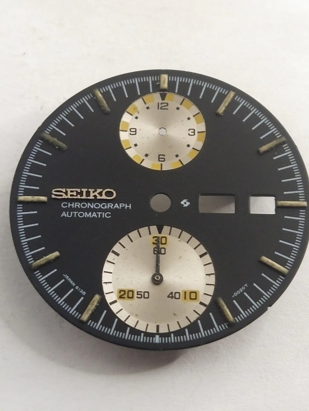 Original Seiko Dial Cal/ 6138 -0020T/With hands /used /