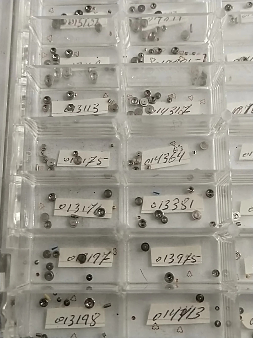 Original Seiko Diashock/ Lower / Cap /Spring/ part . 014 ..... Choose from the