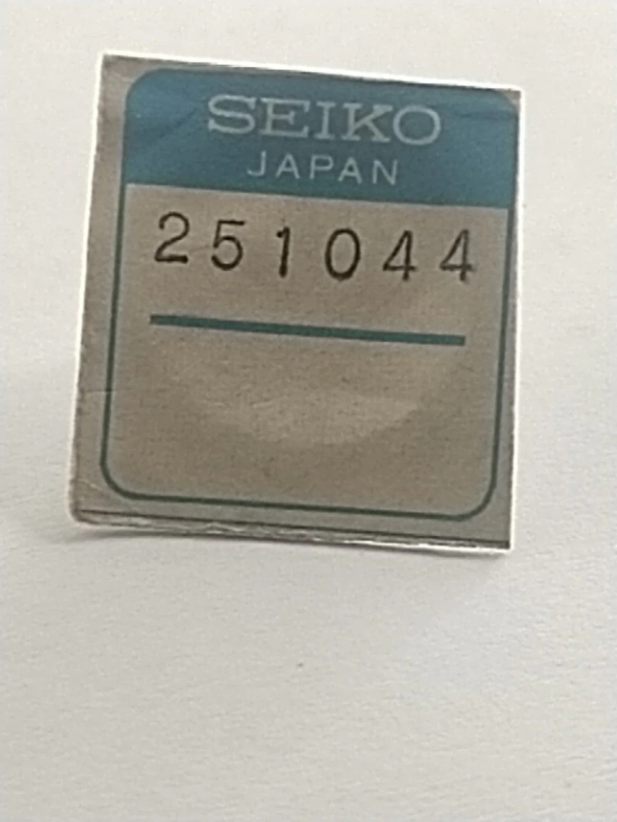 New Old Stock Original Seiko Part's Escape Wheel 251 044