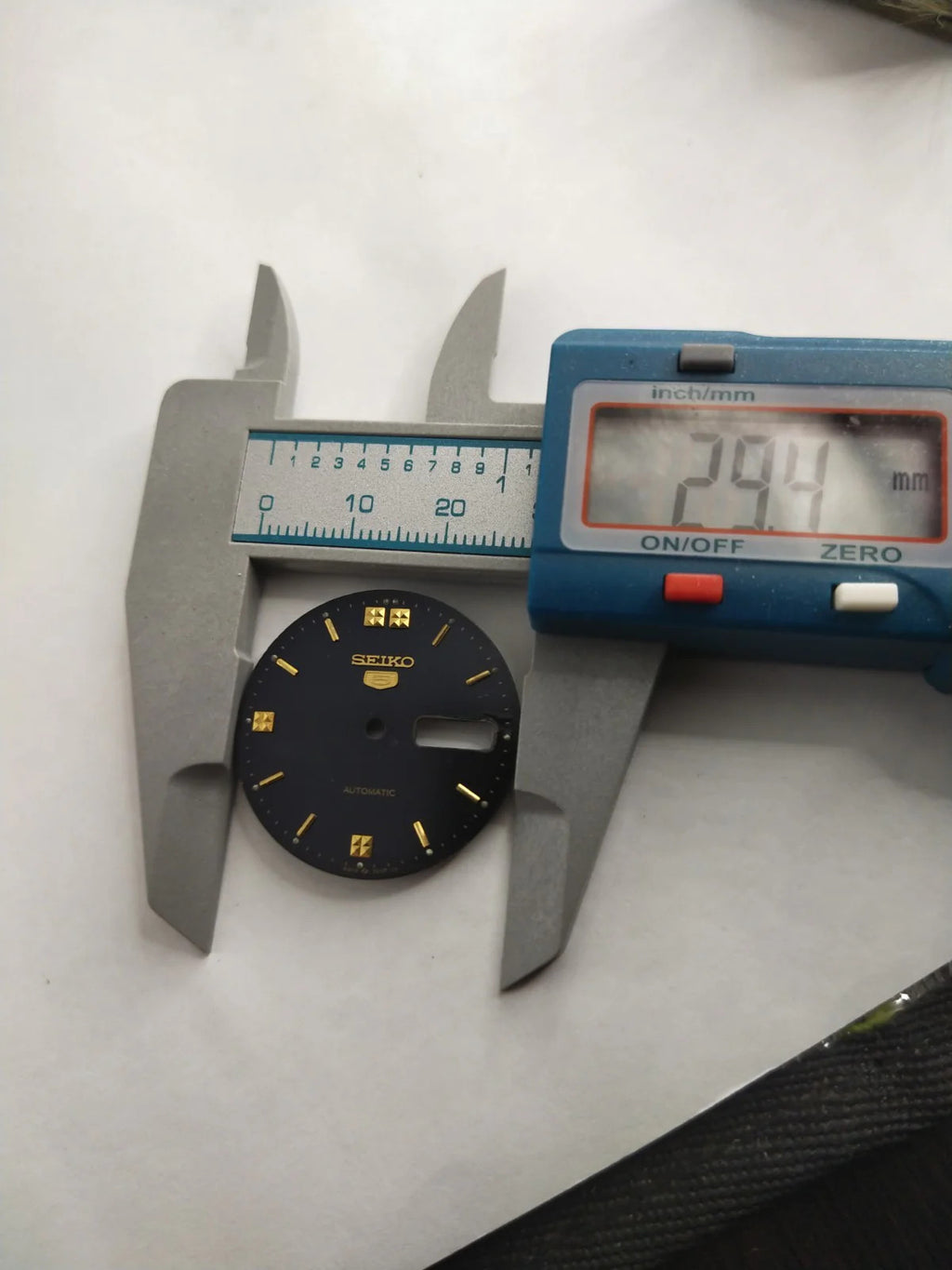 Original Seiko 5 Dial 6309-323S dark blue / used