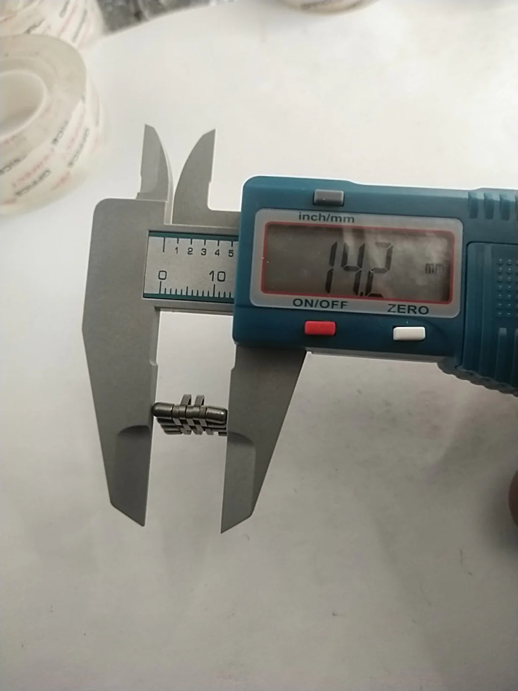 Original /Cartier 21 /steel Link / 14 MM used