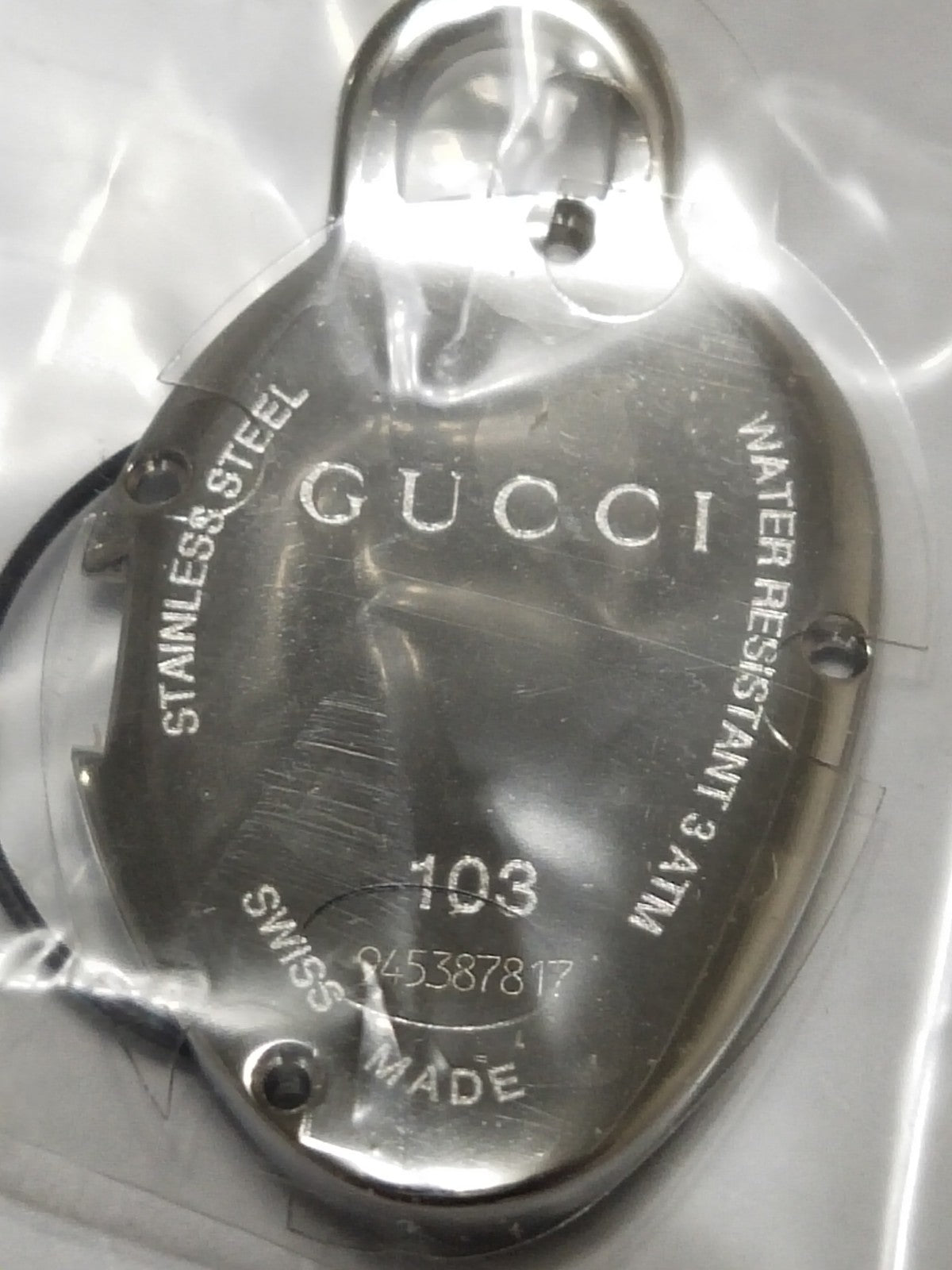 GUCCI Original /  Case Back/ Part No. YDA41007