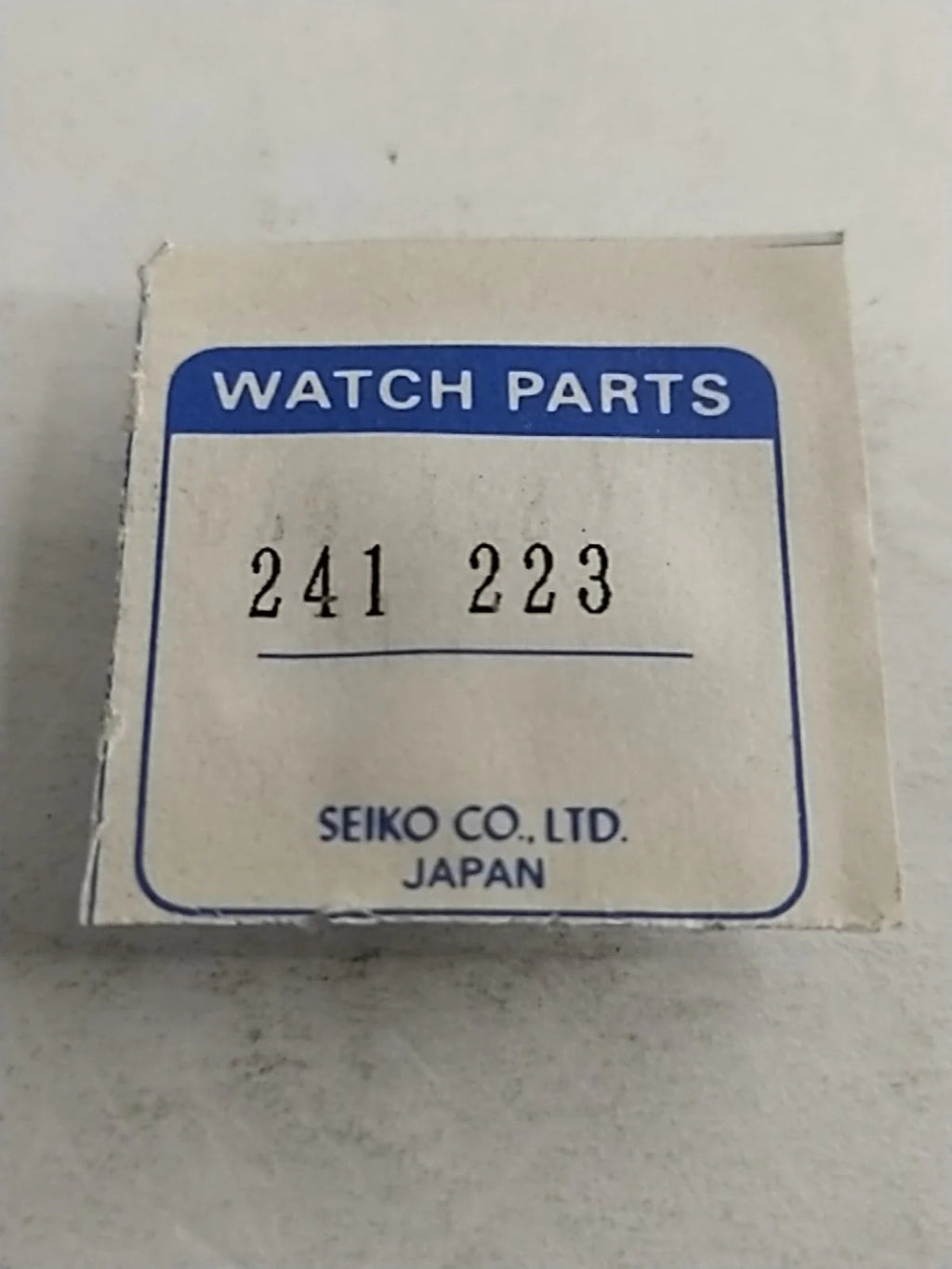 NOS Seiko Parts 241 223
