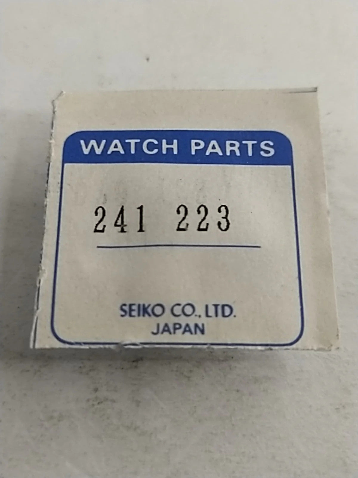 NOS Seiko Parts 241 223