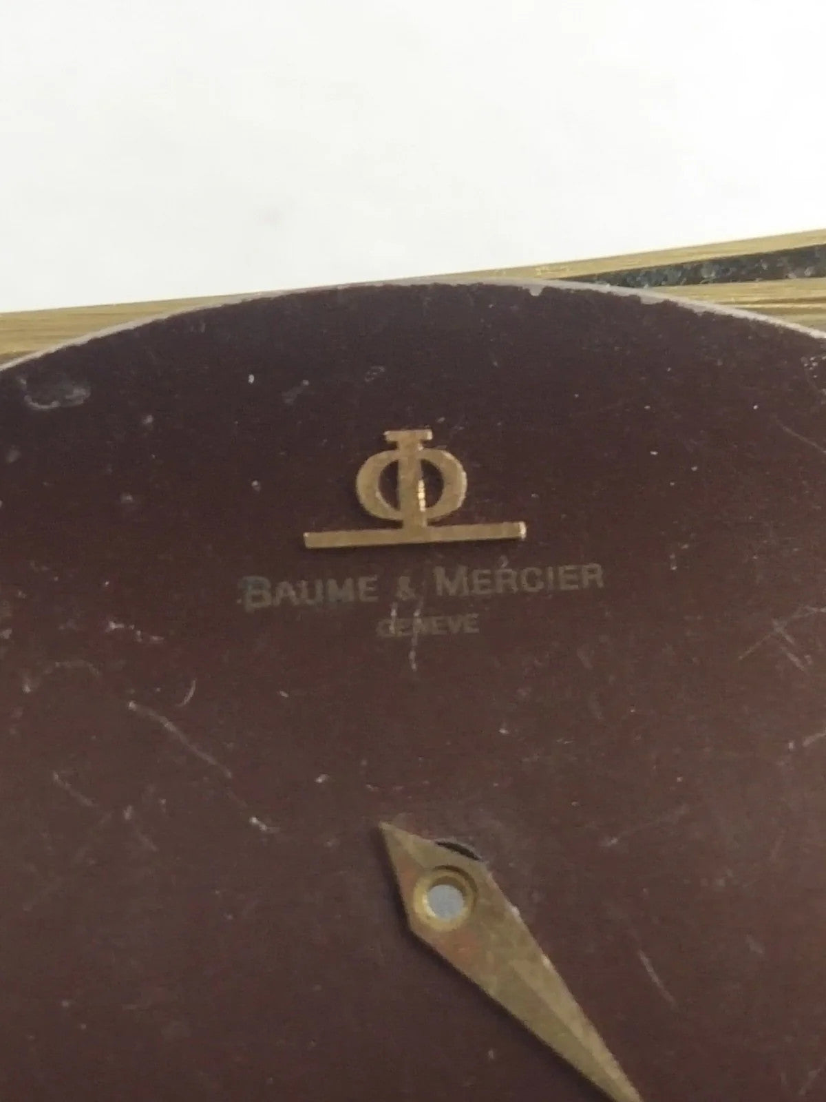 Original Dial /BAUME & MERCER/- used