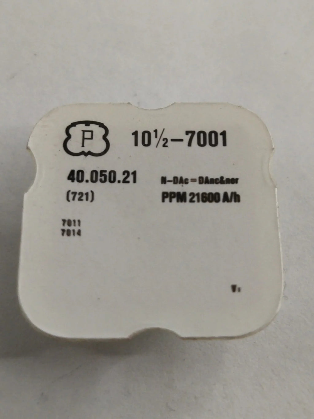 ETA 7001/P/ Complete Balance / New Item No. 721