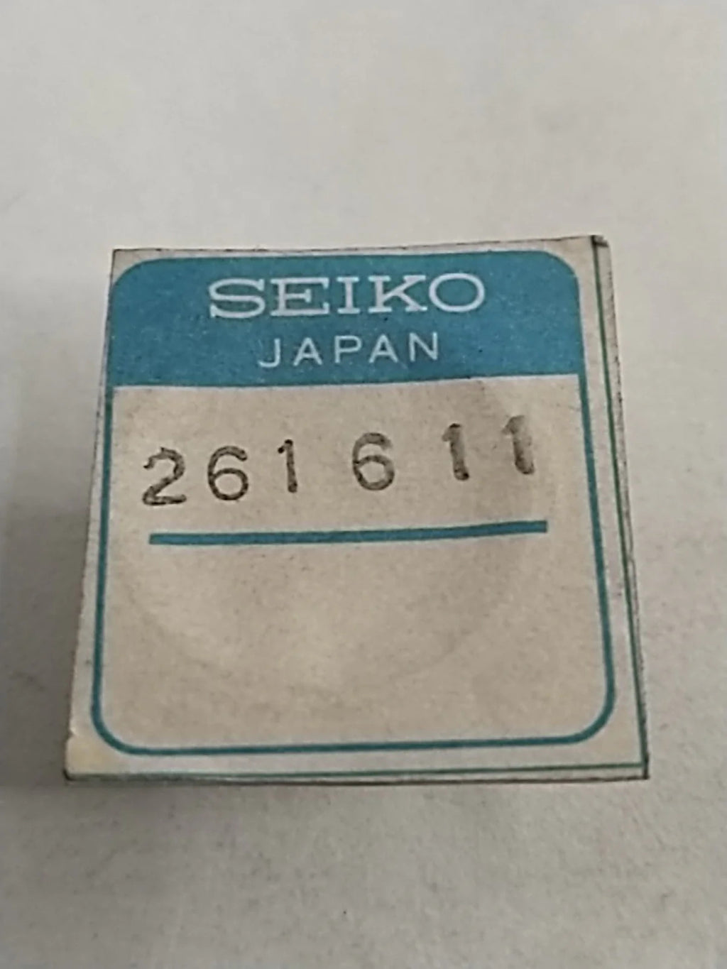NOS Seiko Parts 261 611