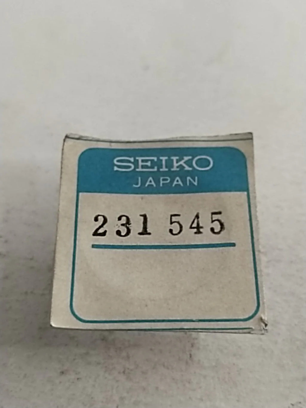 NOS Seiko Parts 231 545