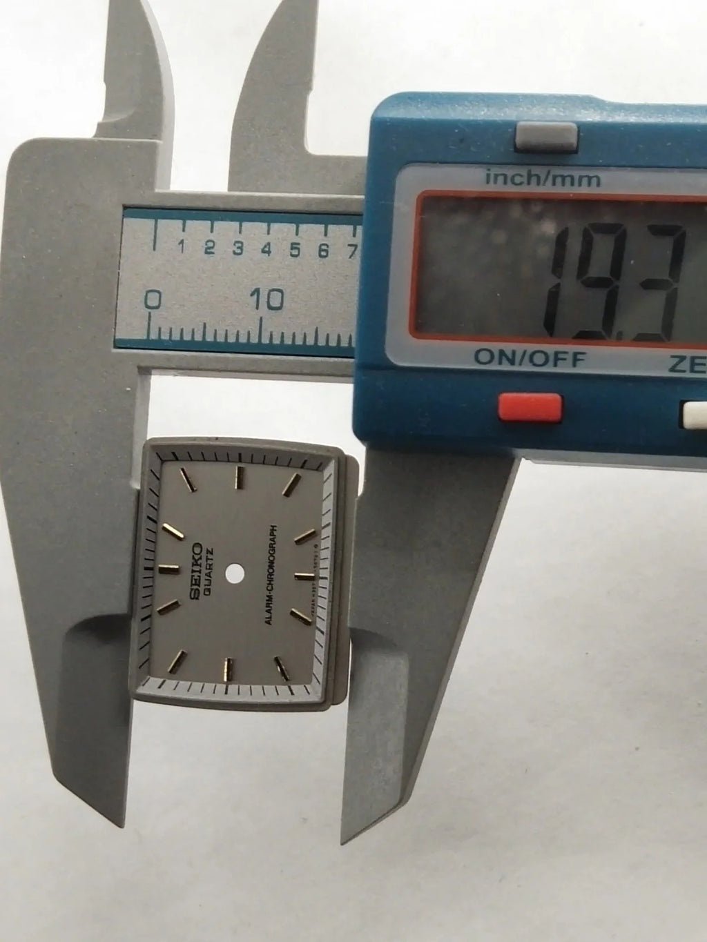 Original Seiko Dial H357-5070T white gray color / used