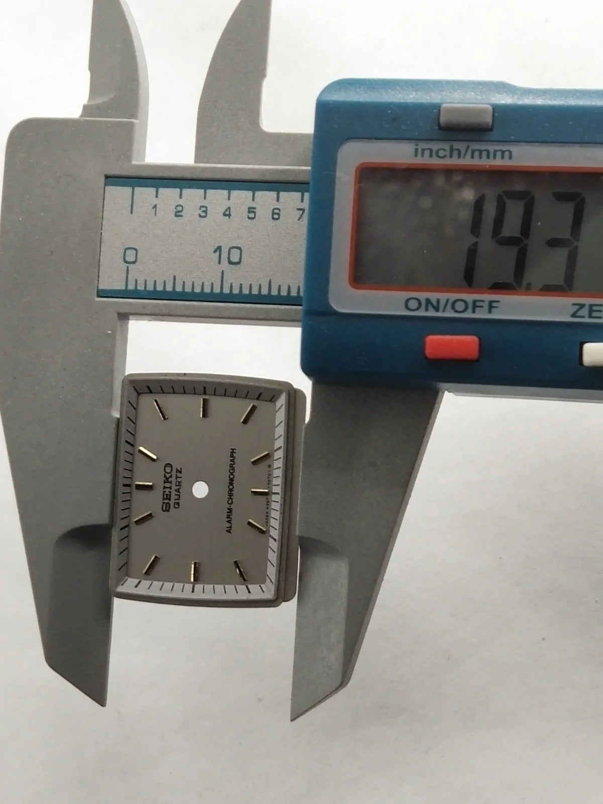 Original Seiko Dial H357-5070T white gray color / used