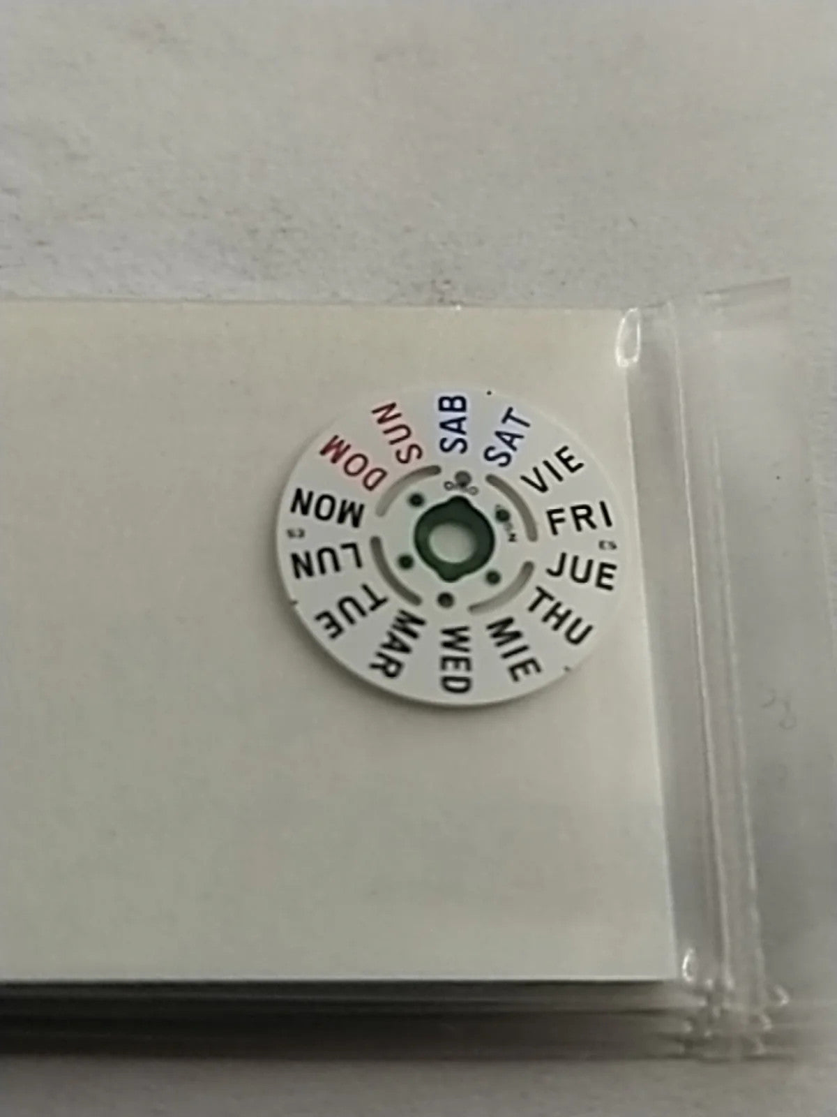 ORIGINAL SEIKO PARTS / Day Star Daial Disk / Part . 160 525