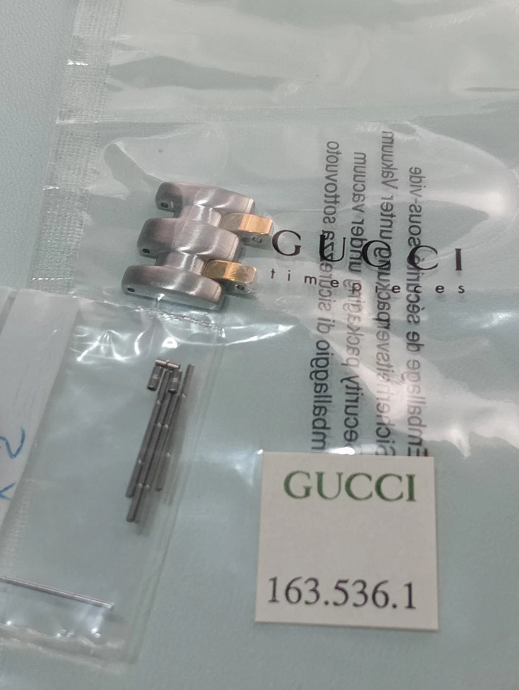 GUCCI Original / Link T.T / Part No. 163.536.1 / 18m.m