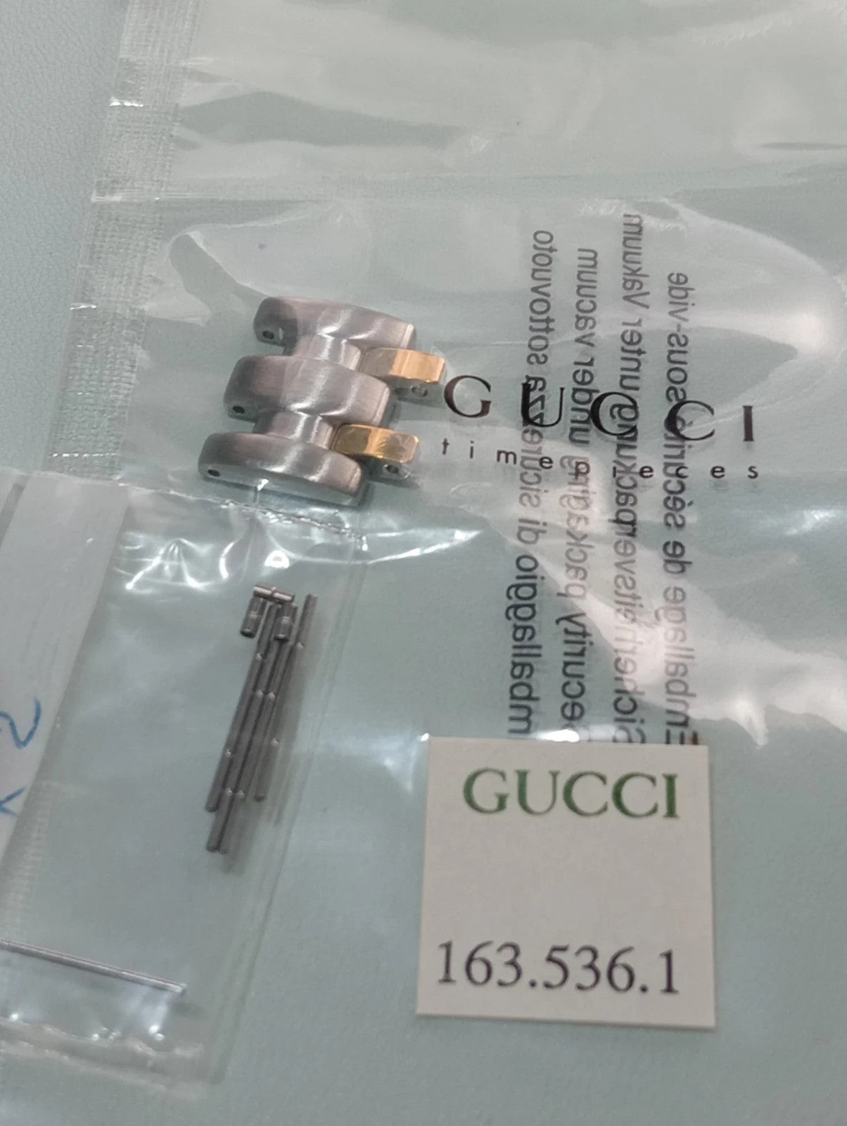 GUCCI Original / Link T.T / Part No. 163.536.1 / 18m.m