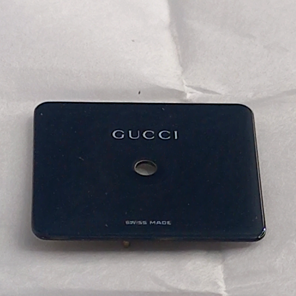 GUCCI Original /  Dail CAD.NOIR.600J/ Part No. 051.A373/ Color  BLACK