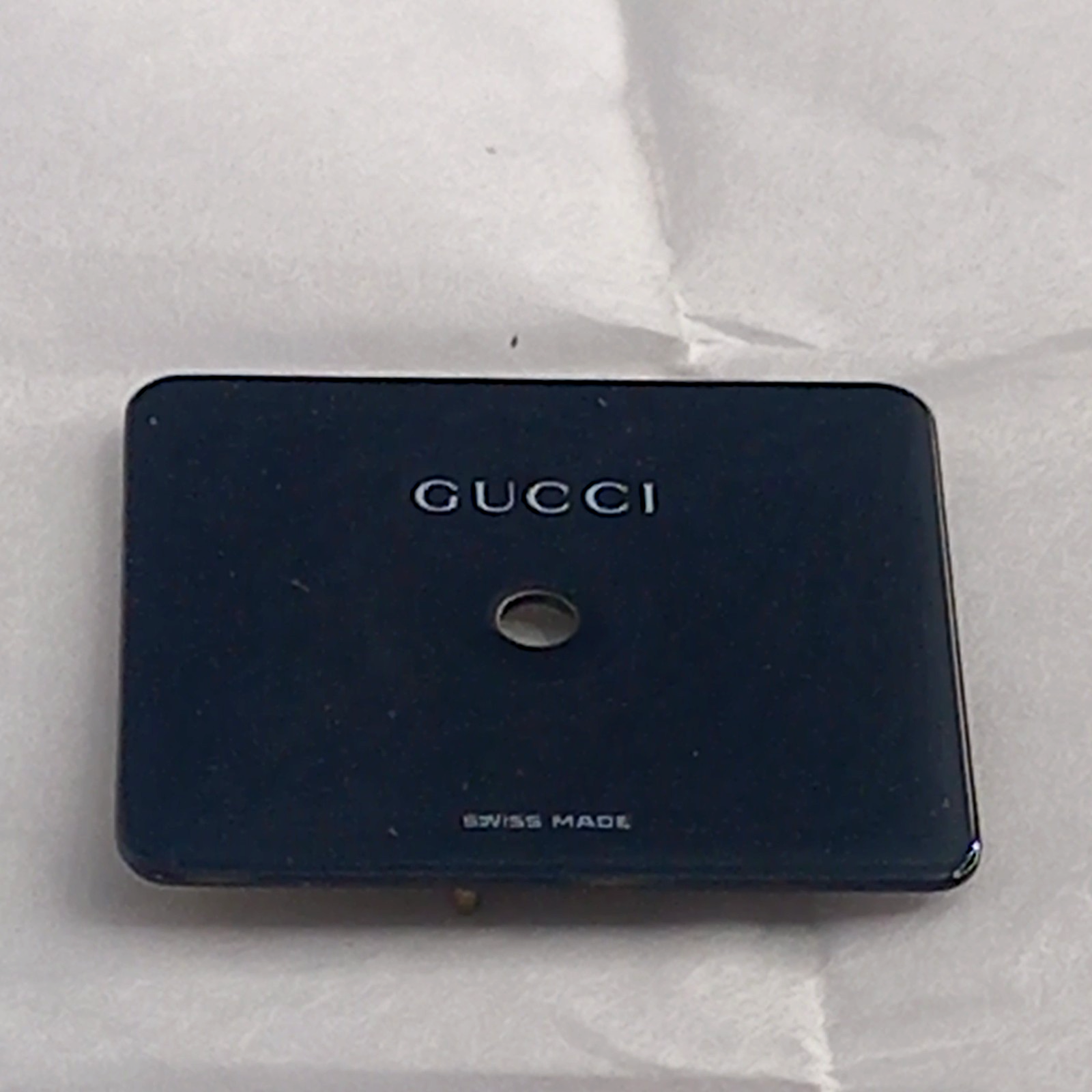 GUCCI Original /  Dail CAD.NOIR.600J/ Part No. 051.A373/ Color  BLACK