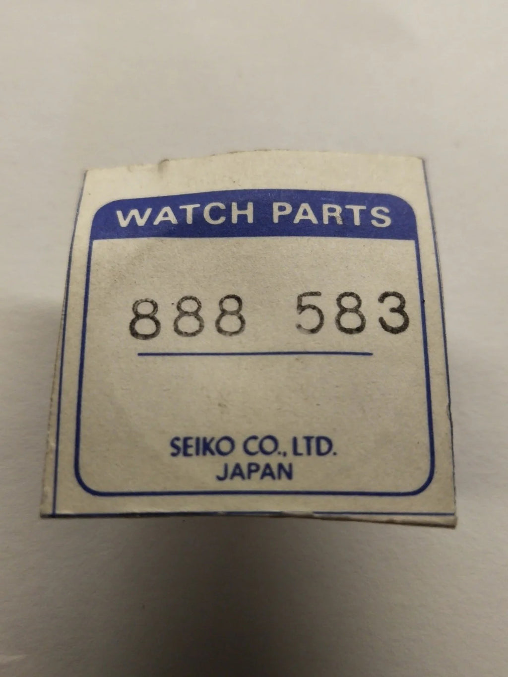 NOS Seiko Parts 888 583