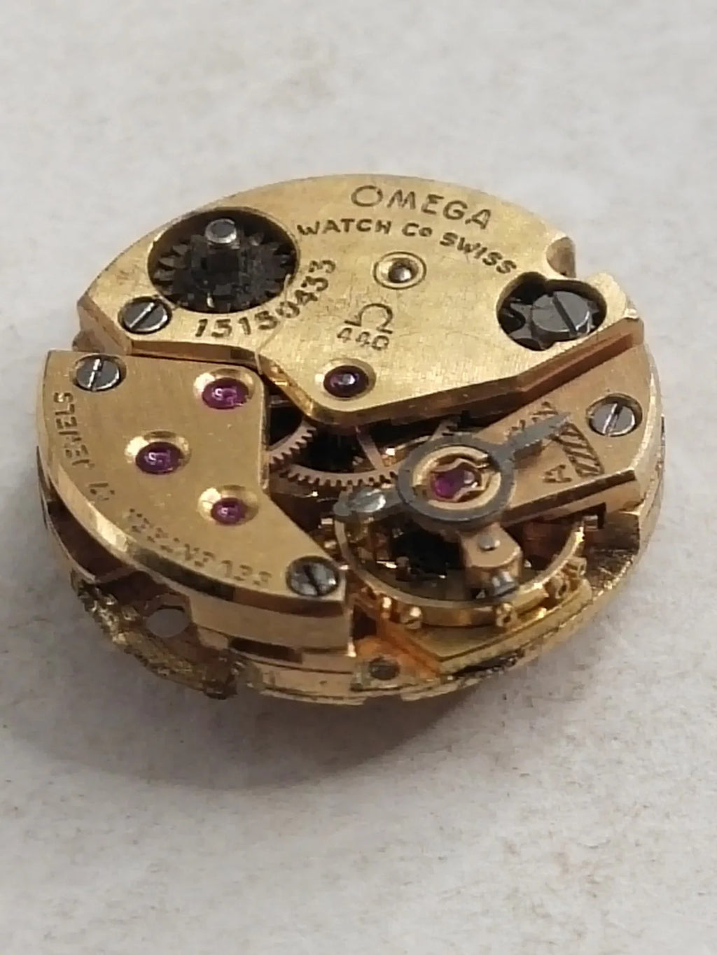 Omega 404 movement for spare parts / used / read description good