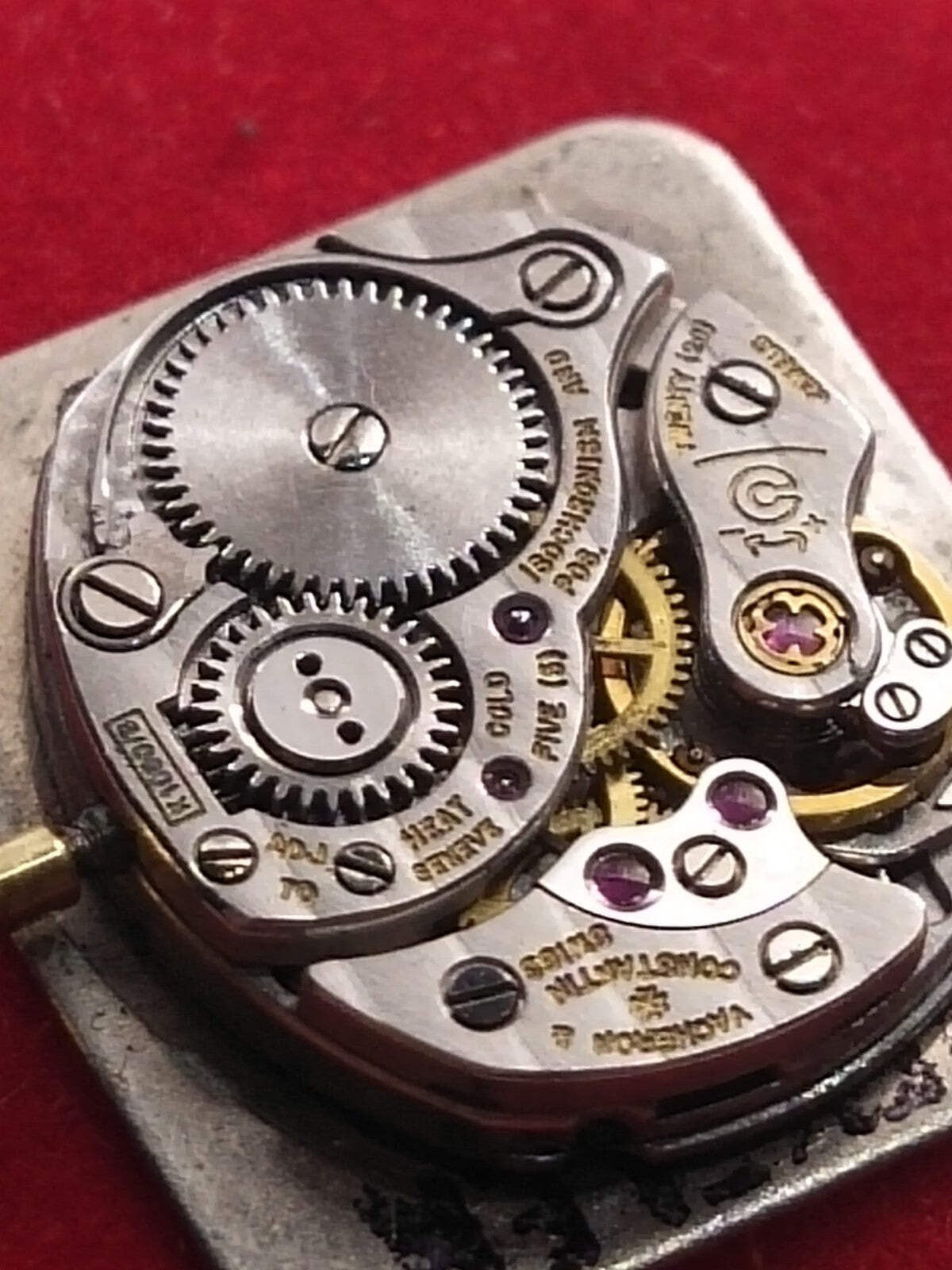 Vacheron Constantin movement /K1060B/ crown dial hands, used, fully working