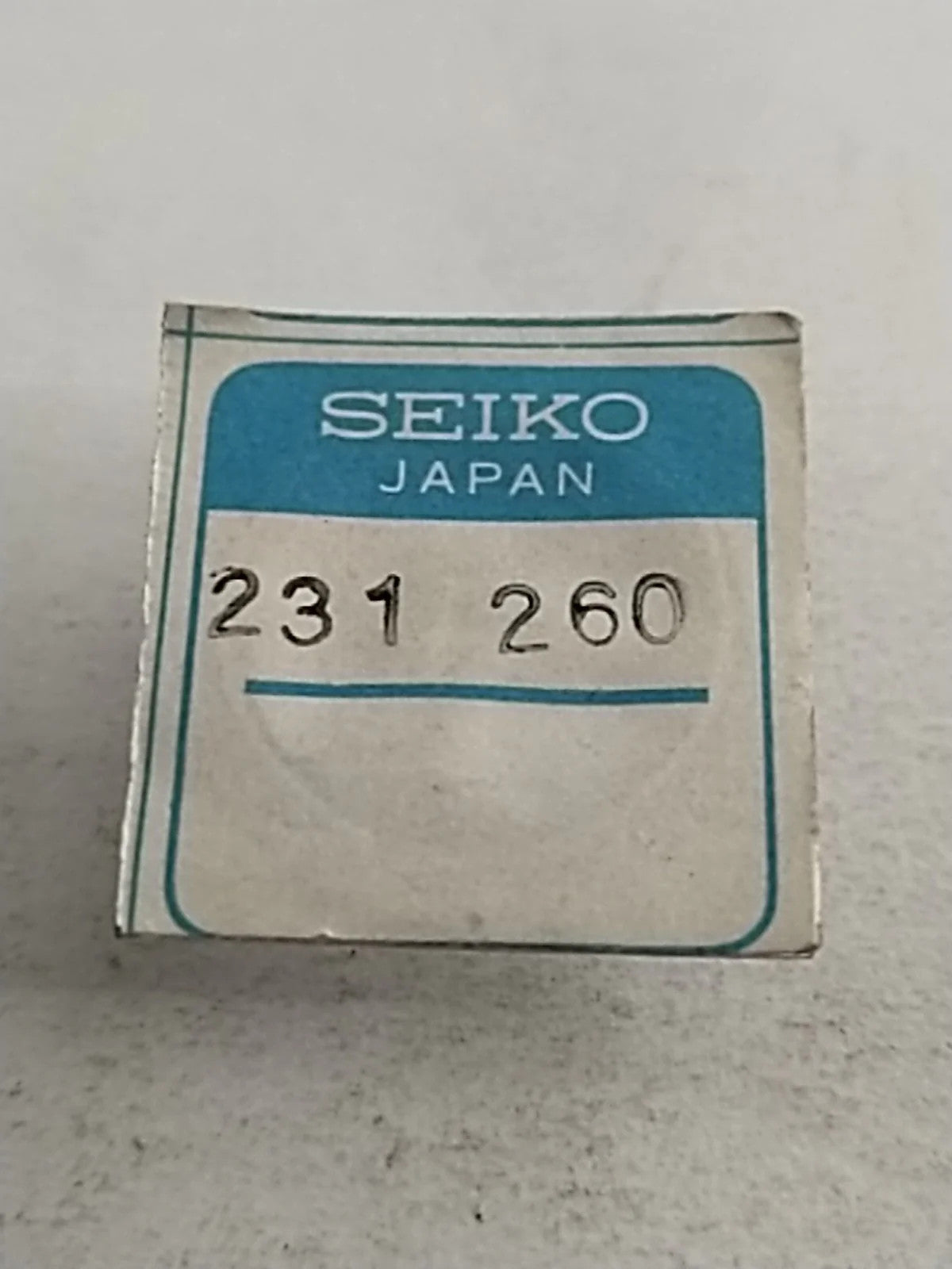 NOS Seiko Parts 231 260