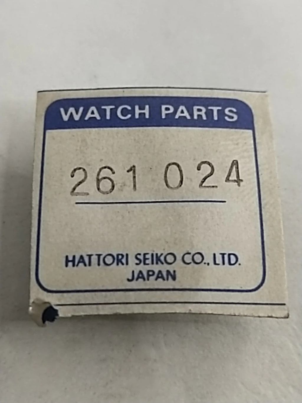 NOS Seiko Parts 261 024