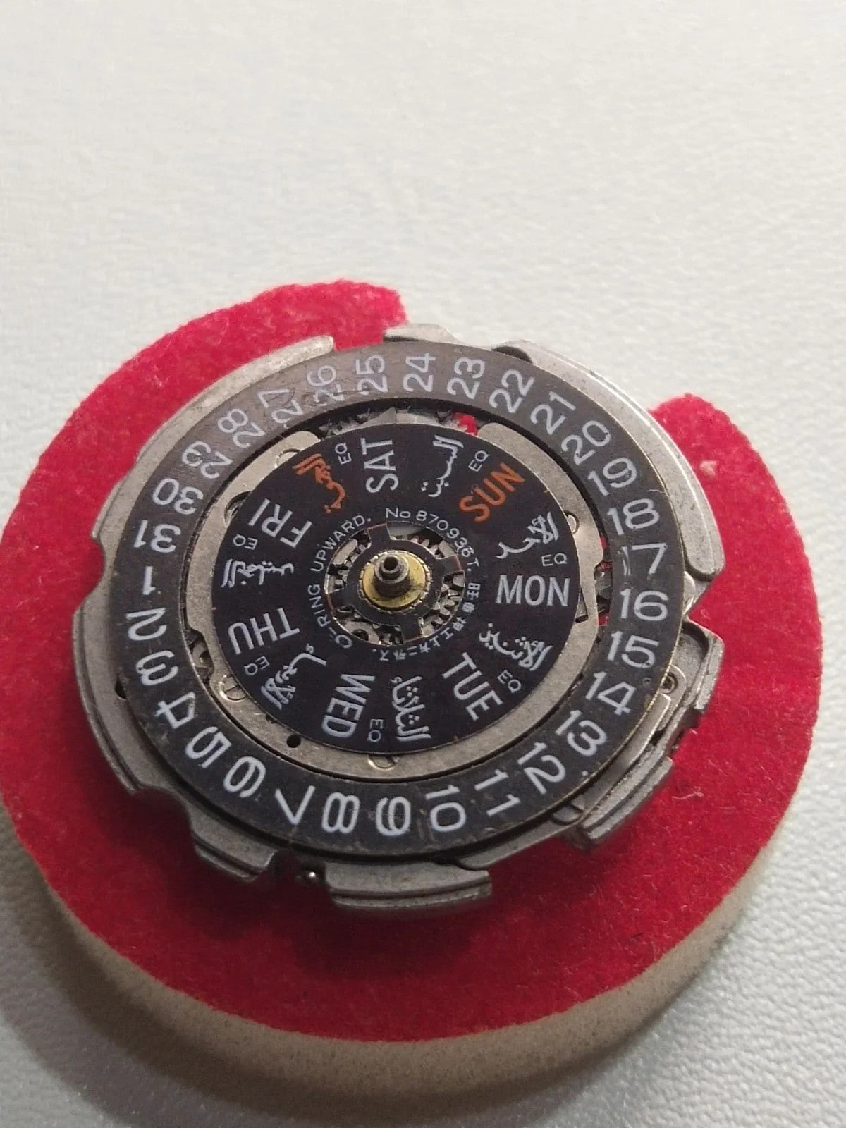 Original Seiko 6139B /6138B/Month and Day Set with Other Repair Parts