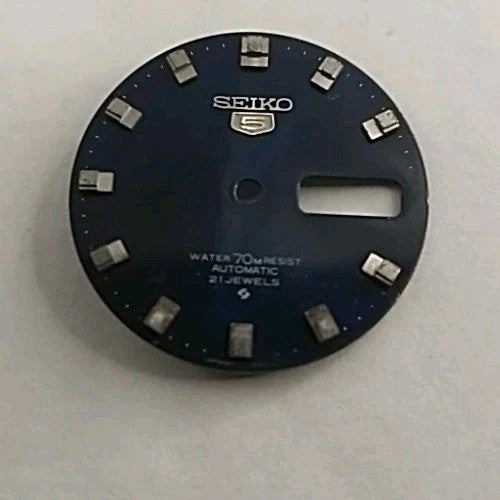 Original Seiko 5 Dial 6119-8420 Dark Blue / used