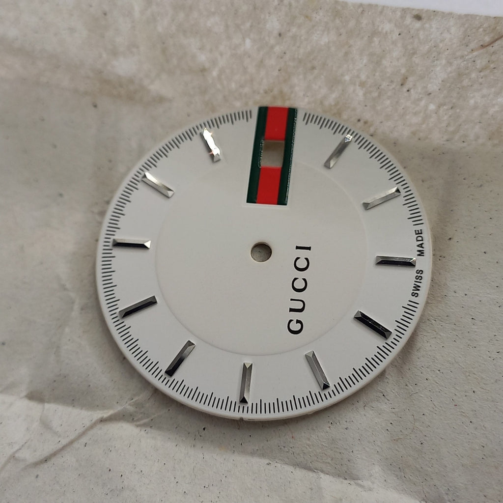GUCCI Original / Dail   / Part No. YDA 05137/  white color 