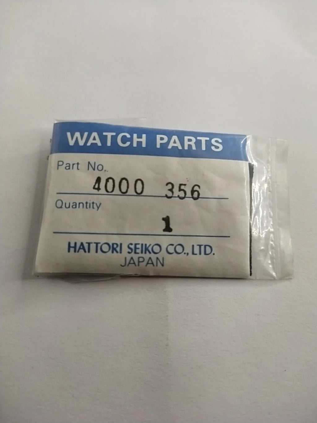 NOS Circuit Plock Seiko / Part . 4000 356
