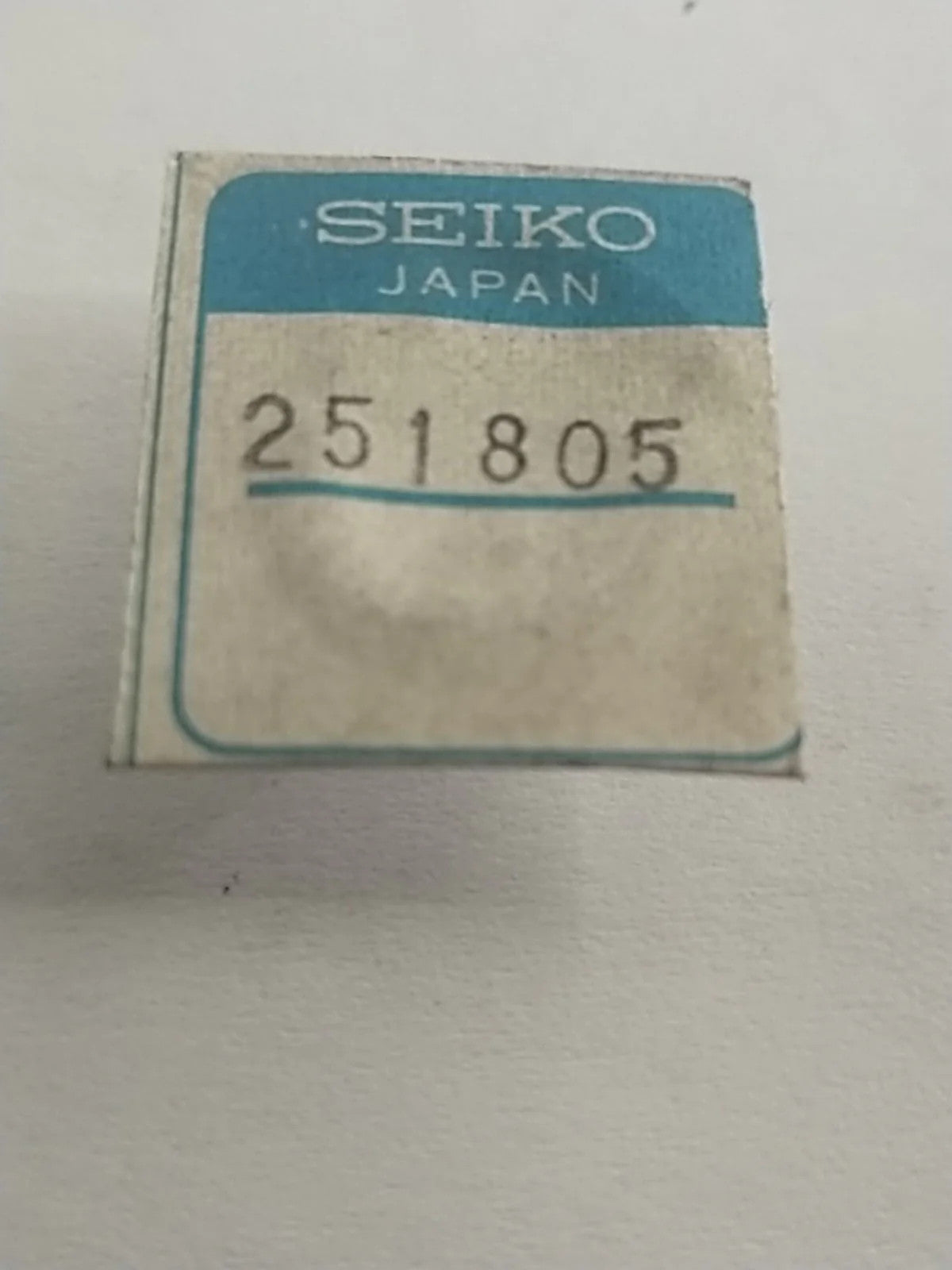 New Old Stock Original Seiko 4006A/4005 escape wheel bell 251 805