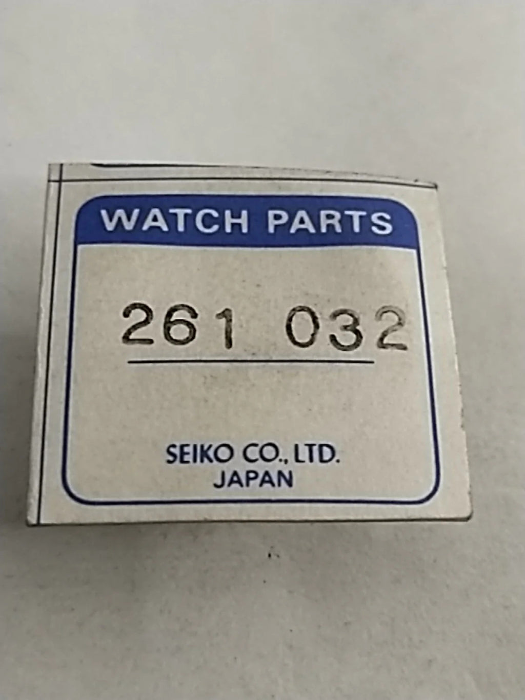 NOS Seiko Parts 261 032