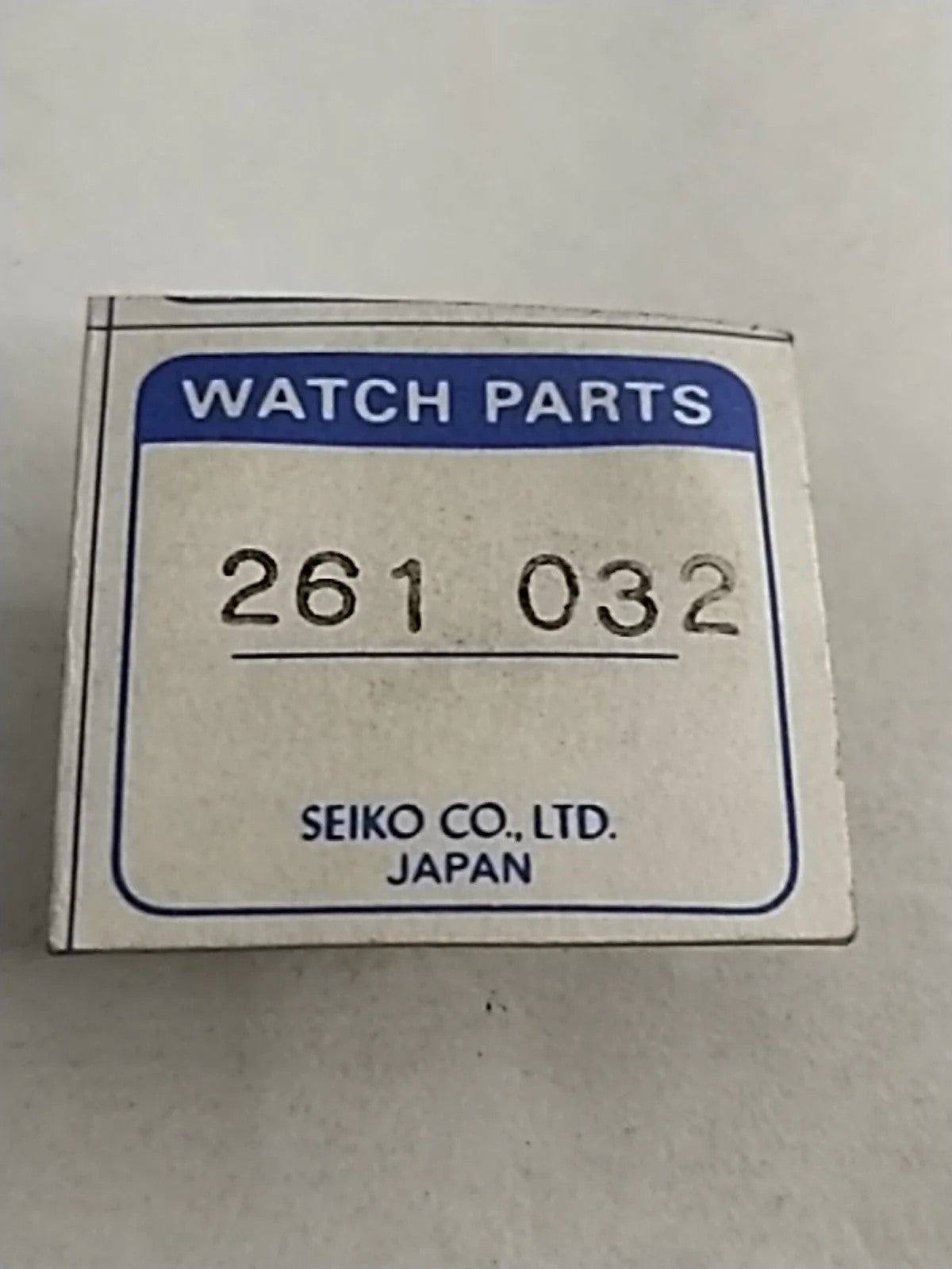 NOS Seiko Parts 261 032