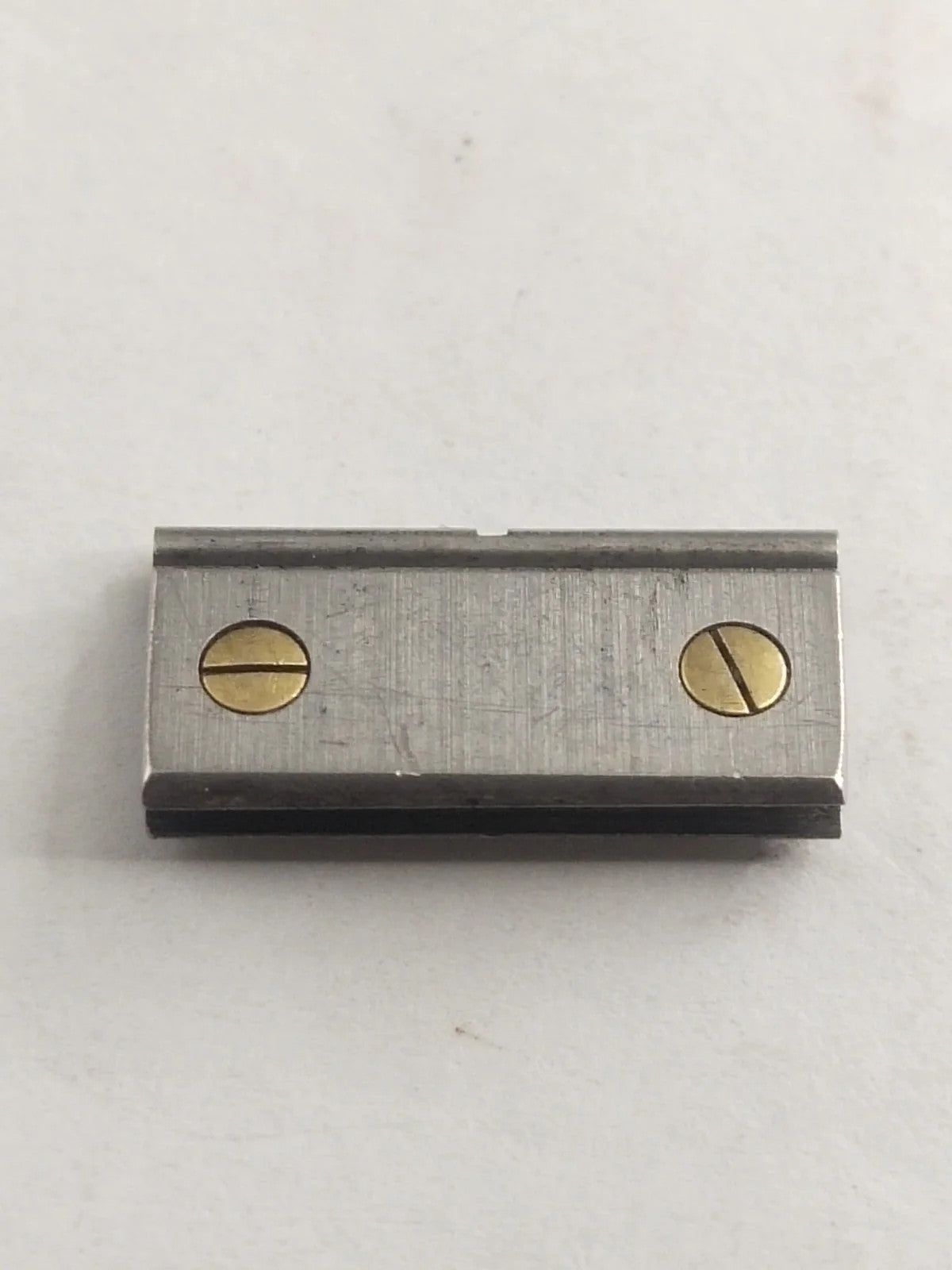 Link Cartier Santos steel with gold... 15.7mm /used