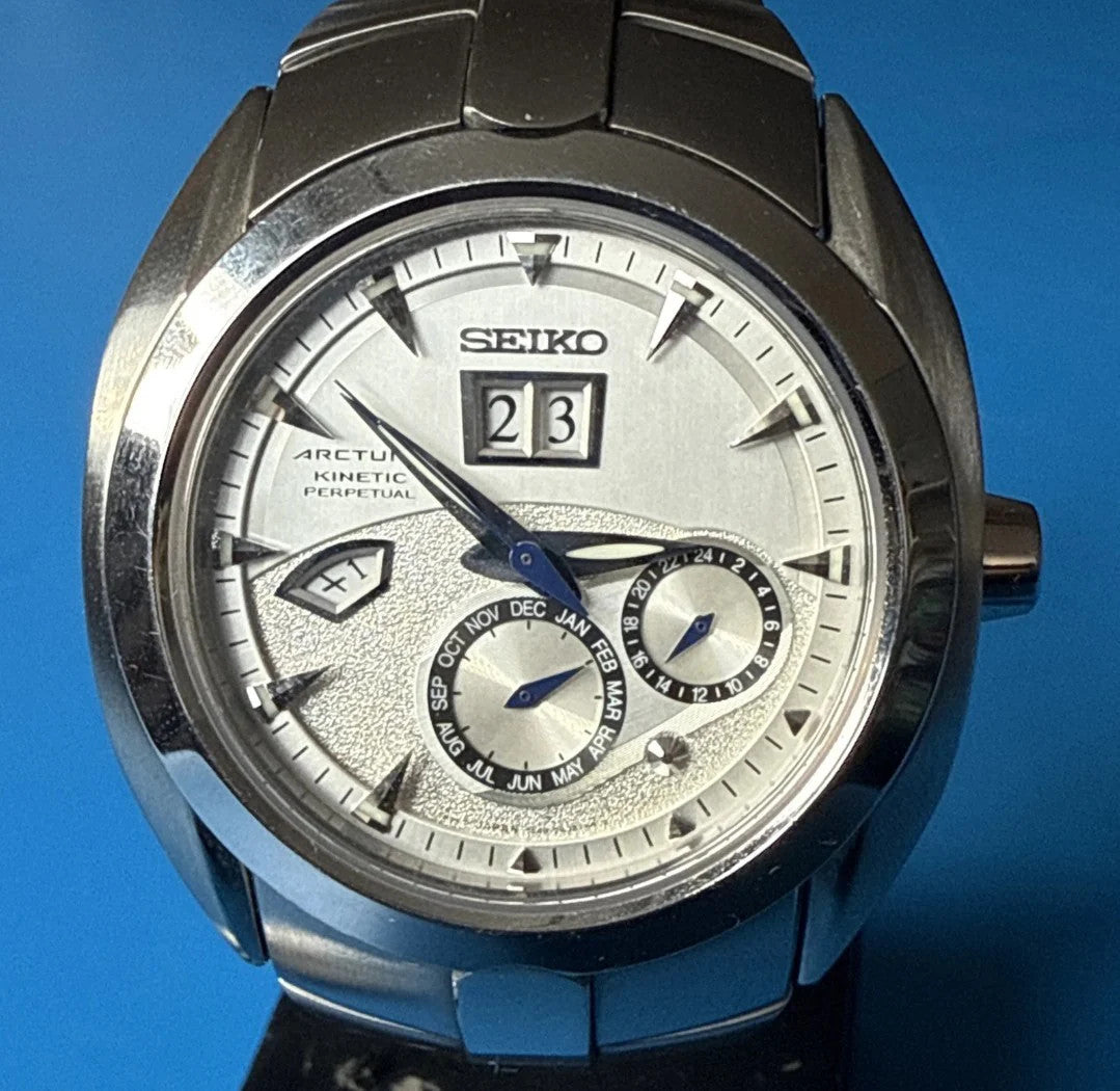 Original Stainless Steel Bracelet for Seiko Kinetic Arctol