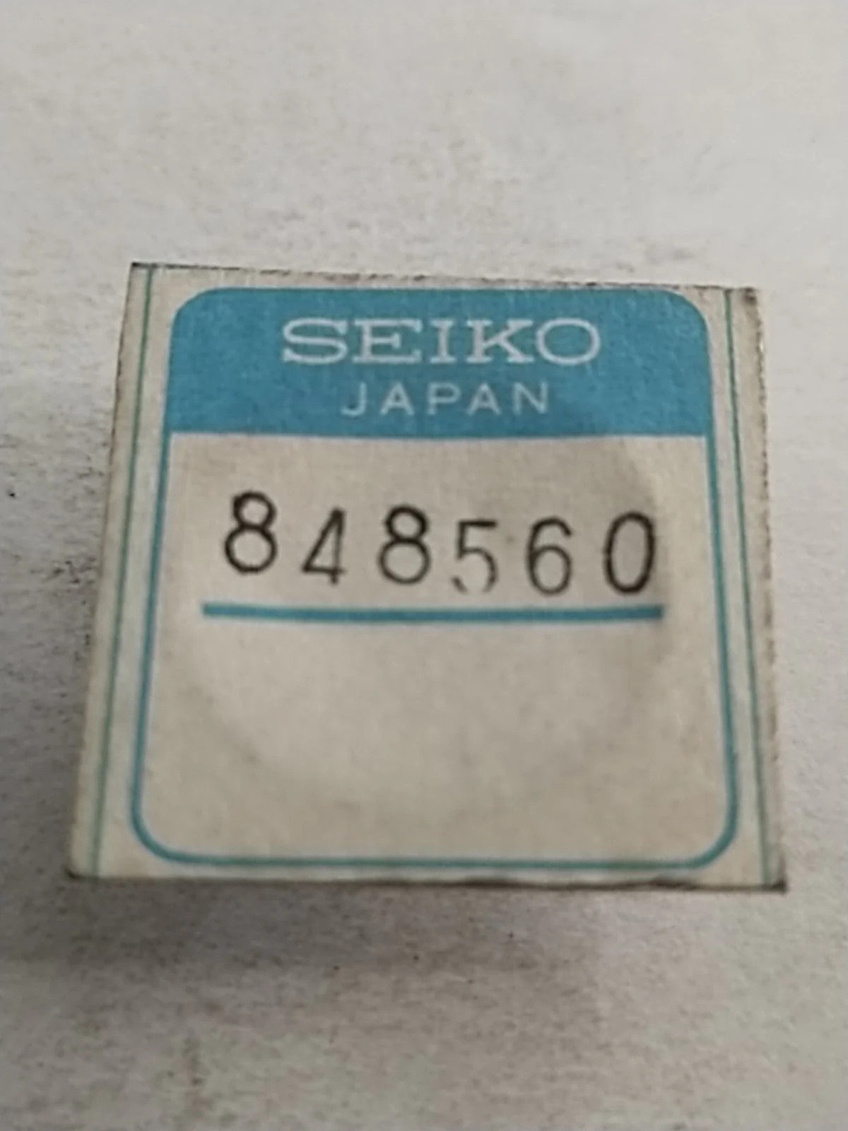 NOS Seiko Parts 848 560
