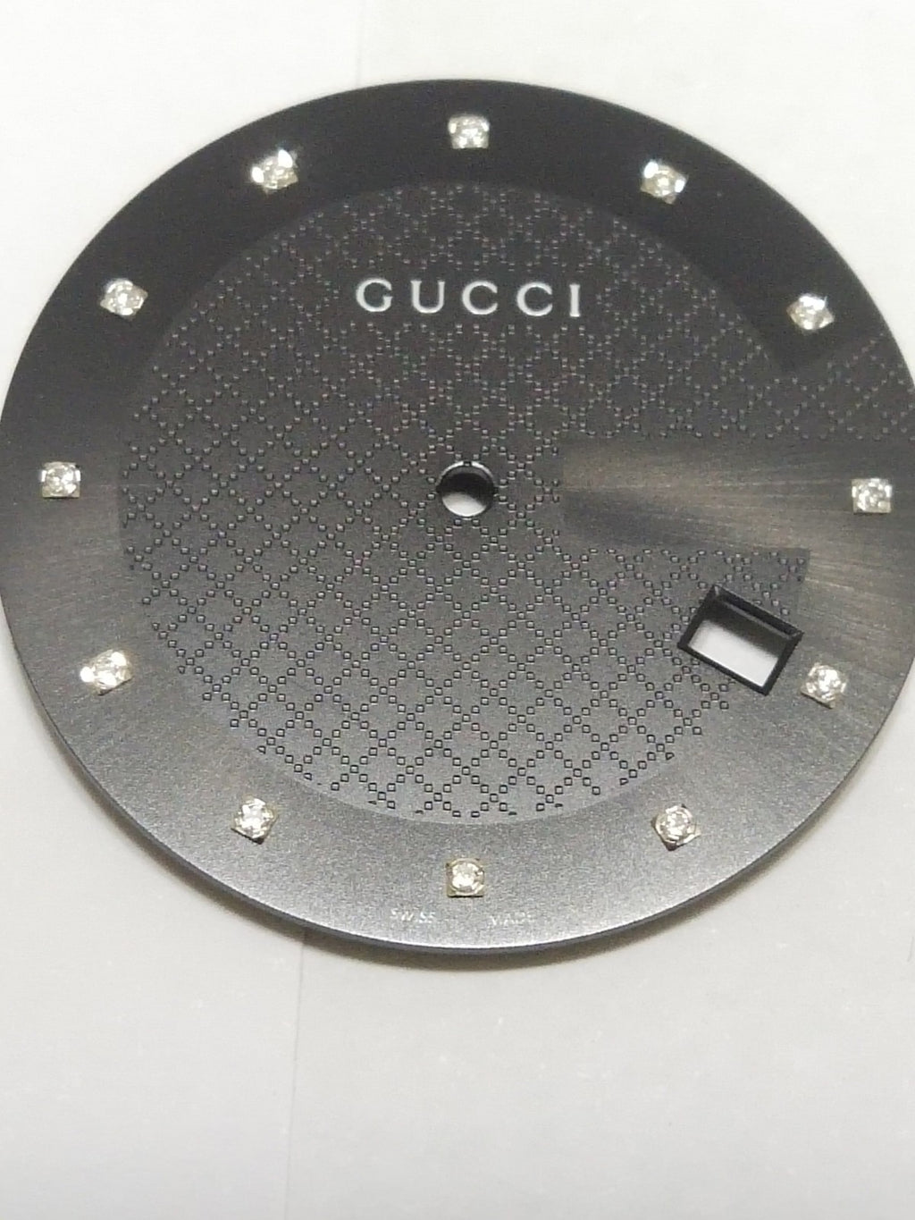 GUCCI Original / Dail diamond/ Part No. YD05347 / Black color 