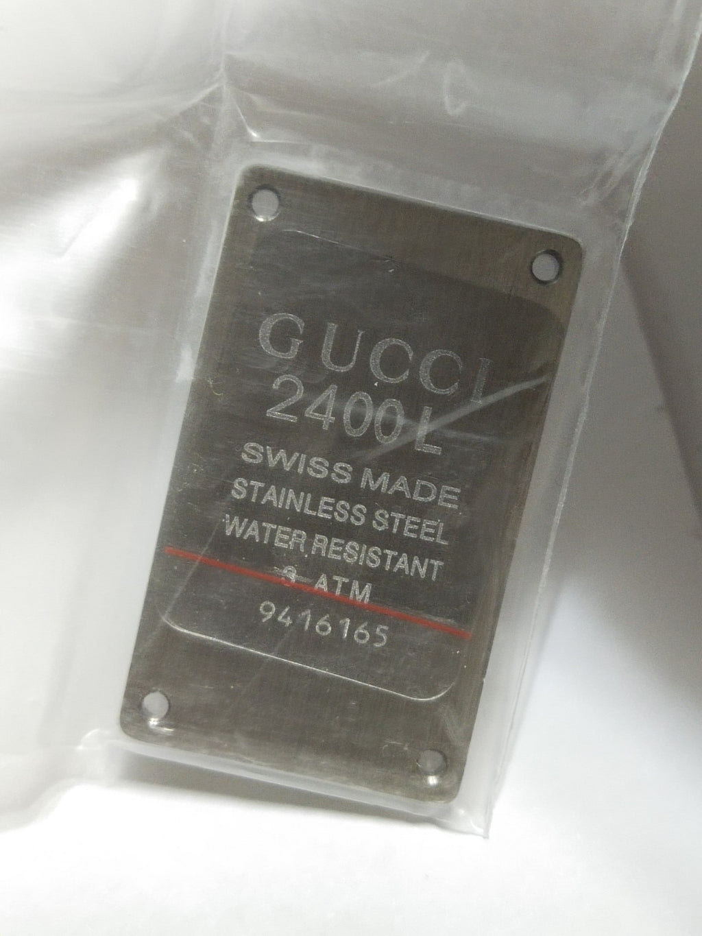 GUCCI Original /  Case Back/ Part No. 152.2400.2S