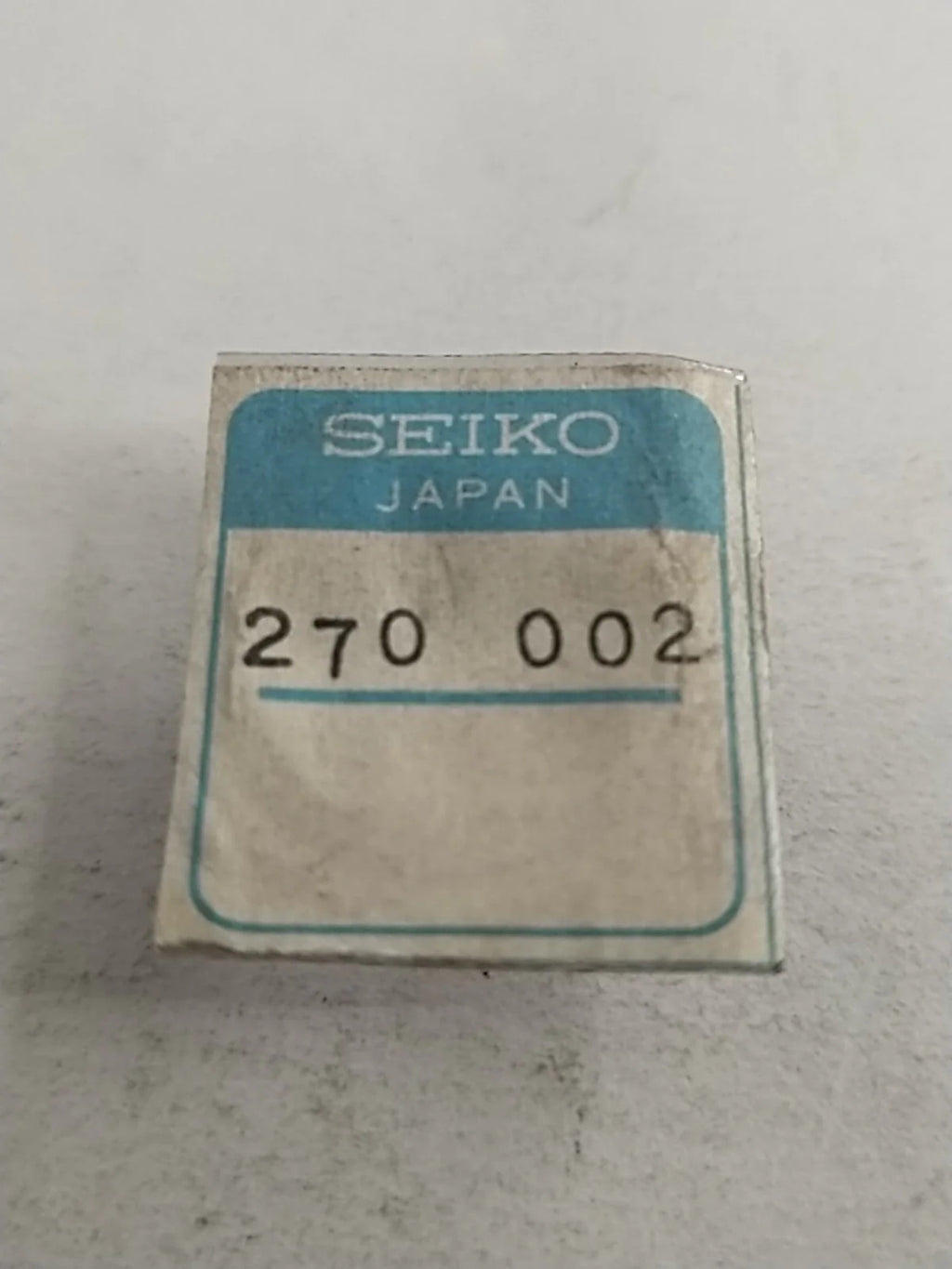 NOS Seiko Parts 270 002