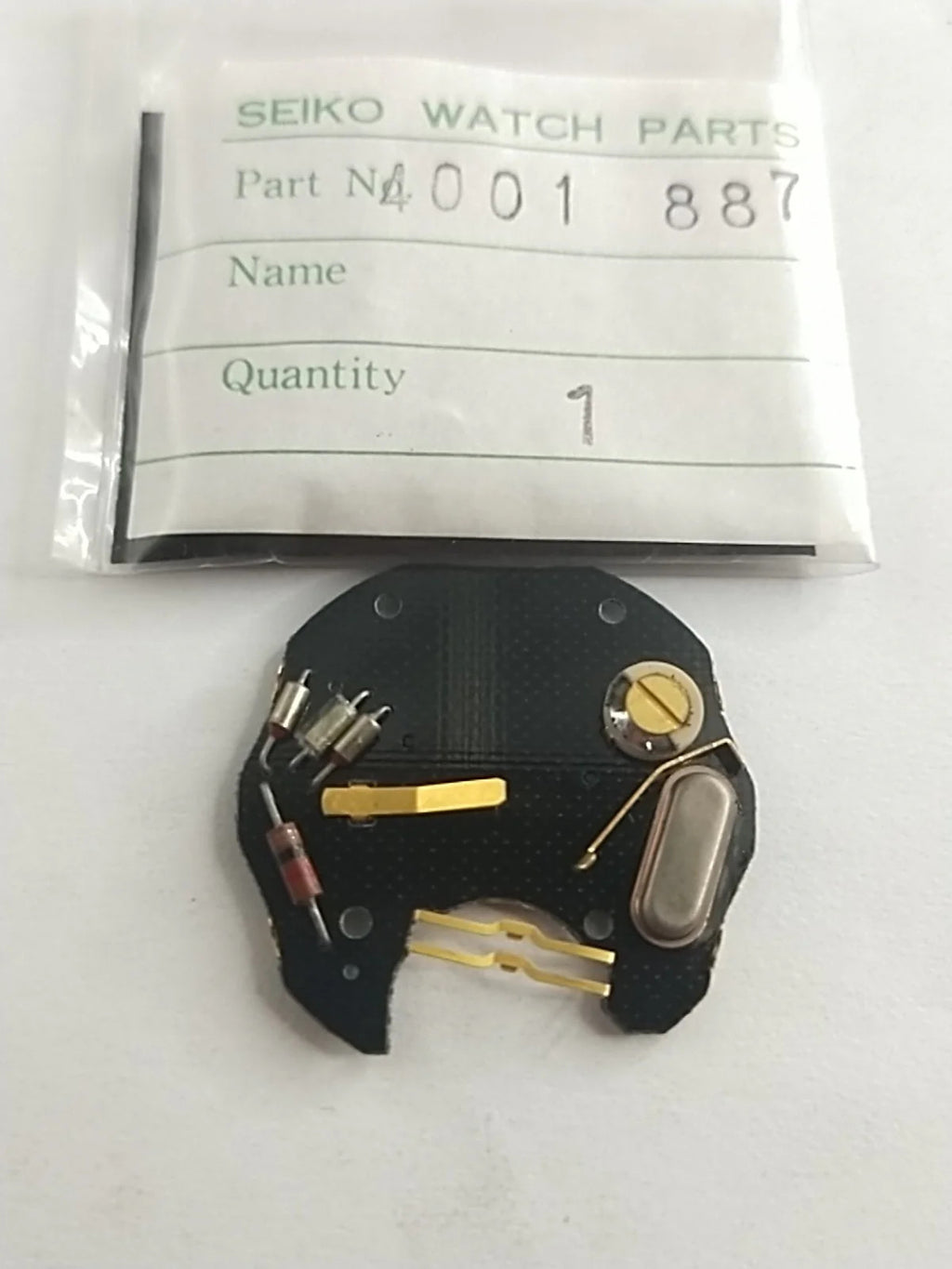 NOS Seiko circuit Plock Digital Part . 4001 887