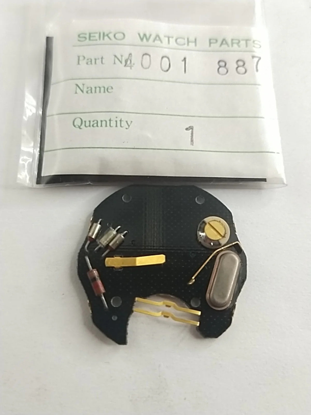 NOS Seiko circuit Plock Digital Part . 4001 887