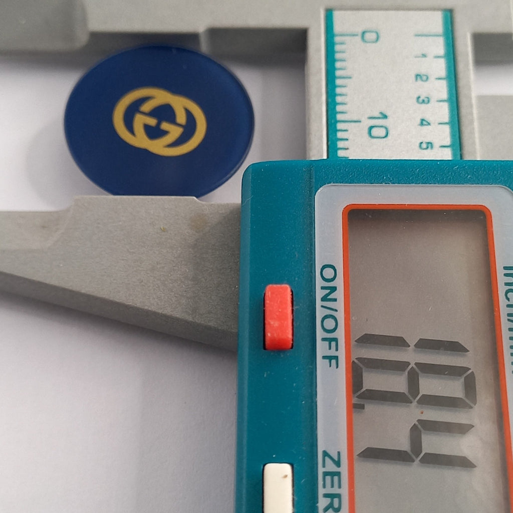 GUCCI Original /CASE BACK CLASS / Part No. 153.012 / DARK BLUE COLOR