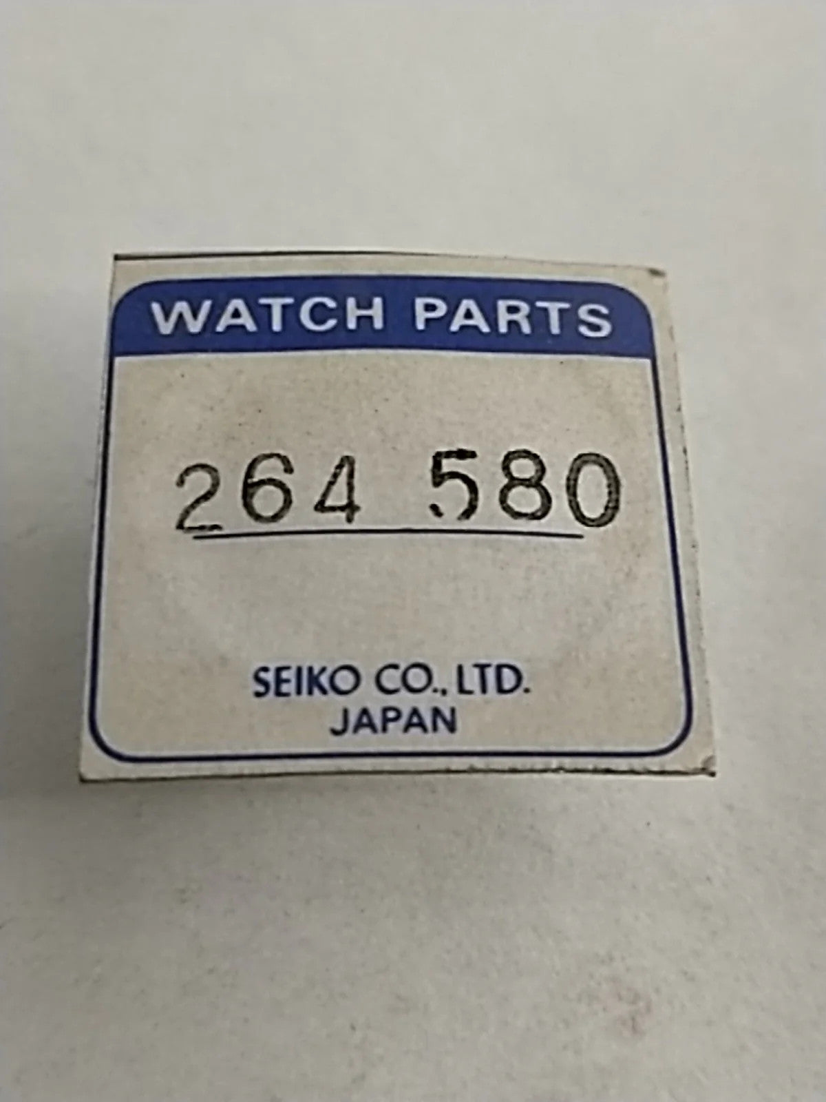 NOS Seiko Parts 264 580