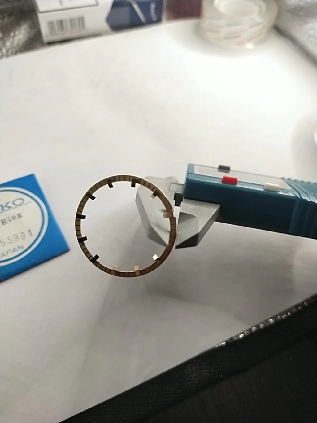 NOS Seiko Dial Ring golden color Part . 83055991