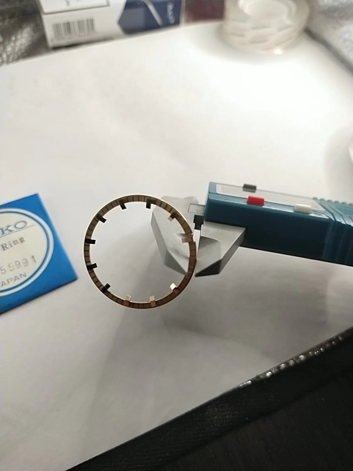 NOS Seiko Dial Ring golden color Part . 83055991