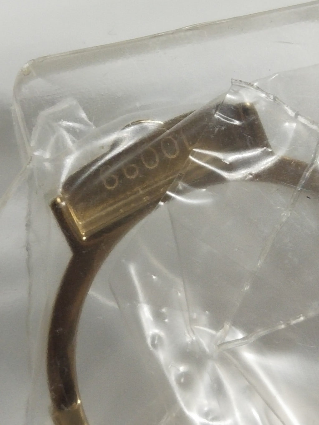 GUCCI Original / Complete Case/Without Crystal/Part No. 6600L/ Gold color 