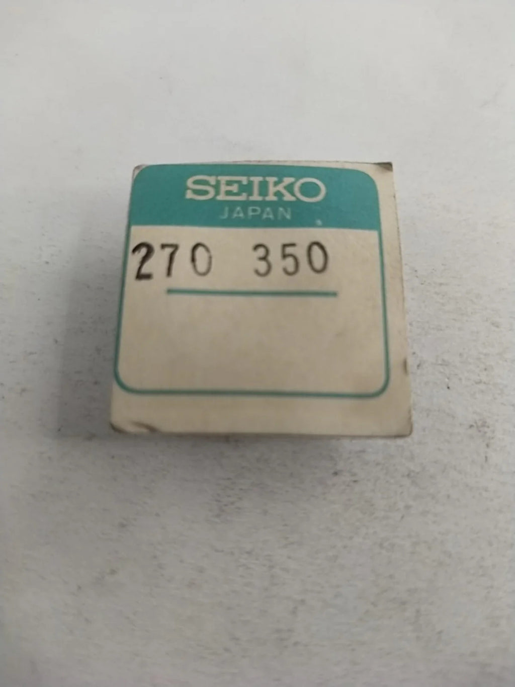 NOS Seiko Parts 270 350