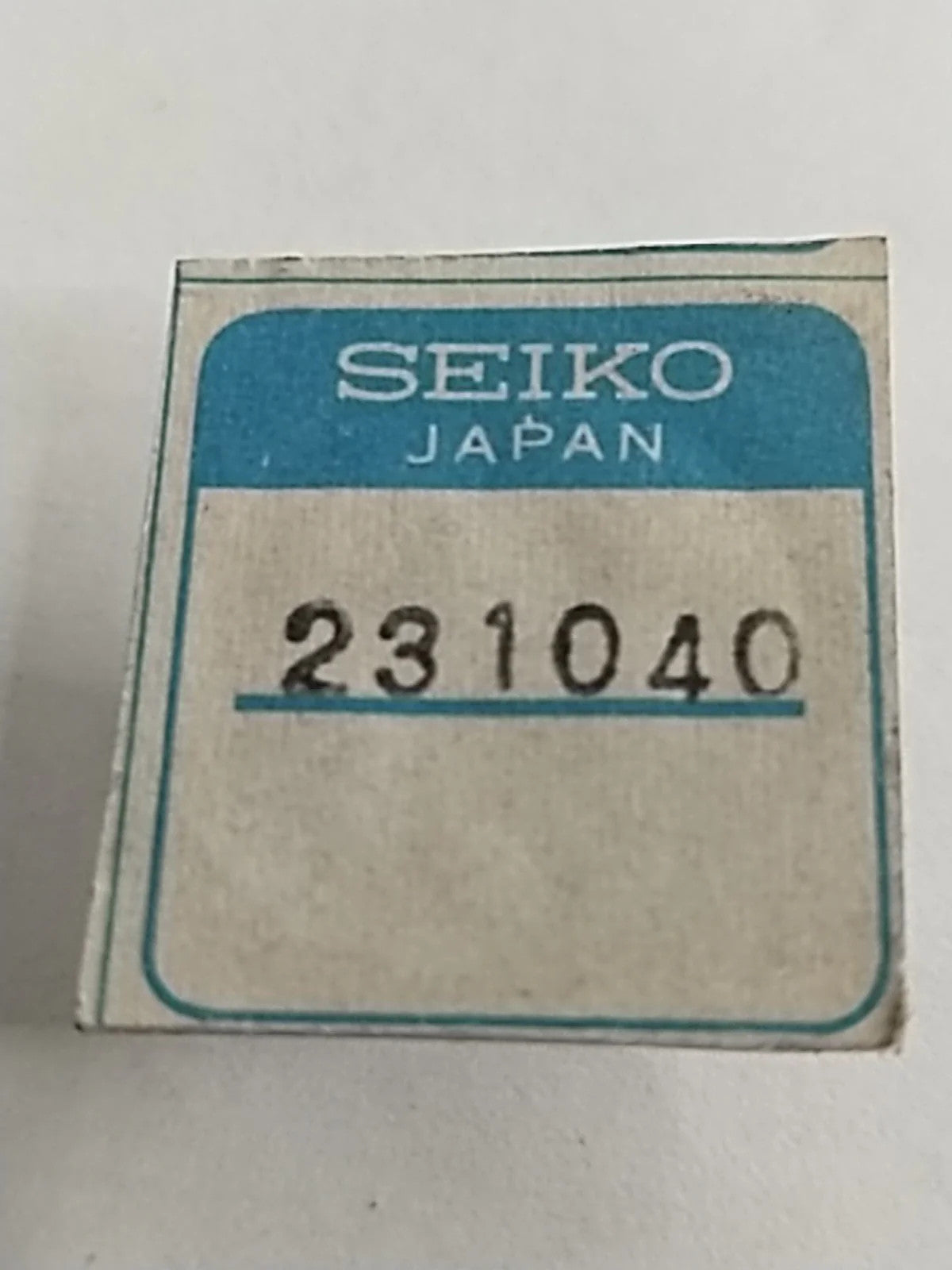 NOS Seiko Parts 231 040