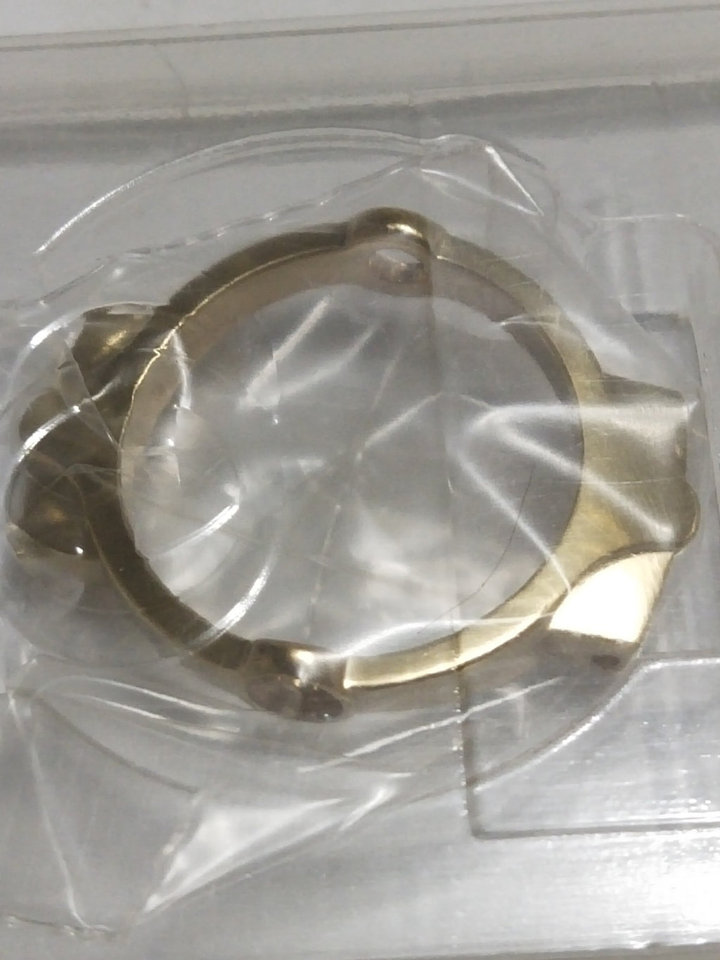 GUCCI Original / Complete Case/Without Crystal/Part No. 6600L/ Gold color 