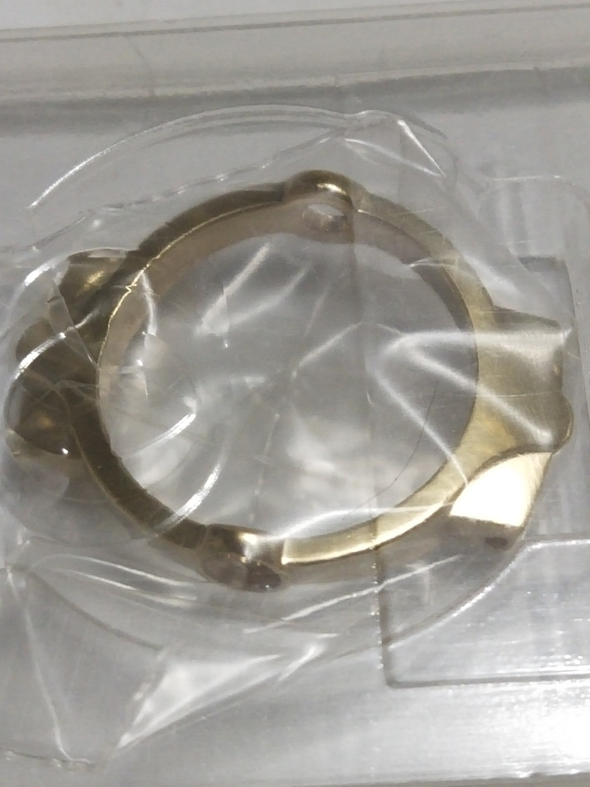 GUCCI Original / Complete Case/Without Crystal/Part No. 6600L/ Gold color 