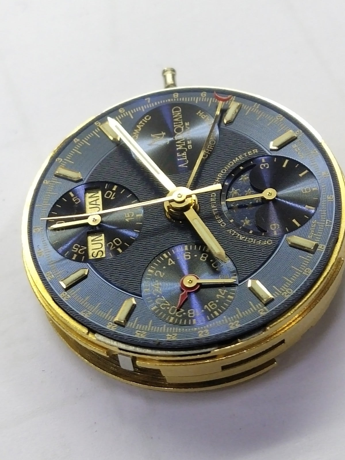 ETA 7750  movement with dial / fully working / Omega 1150/Chronometer /used